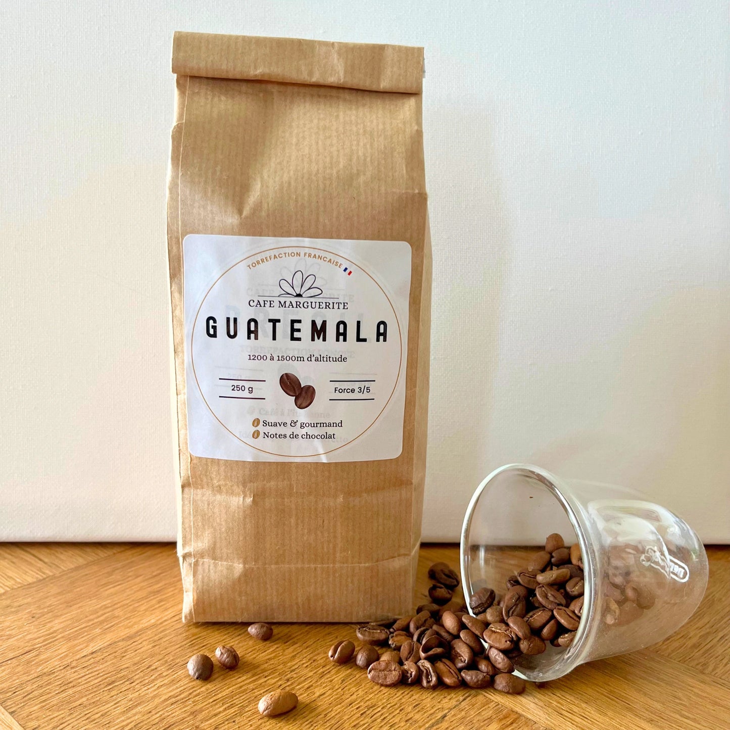 Café Guatemala Huehuetenango – Arabica Lavé, Torréfié en France
