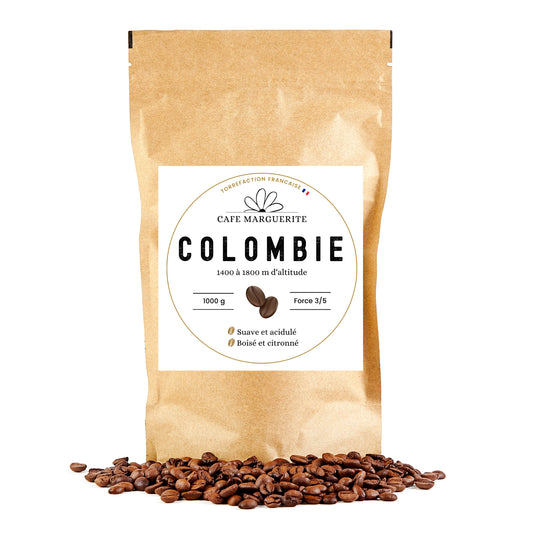 Café Colombie Huila – Arabica Lavé, Torréfié en France