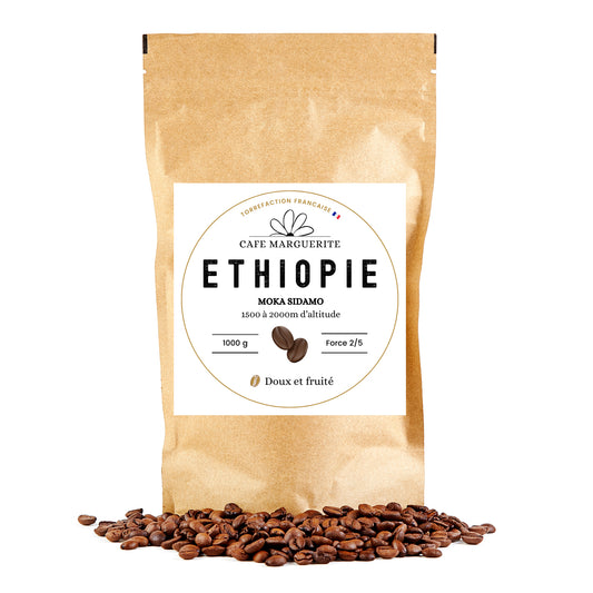 Café Éthiopie Moka Sidamo – Torréfié en France