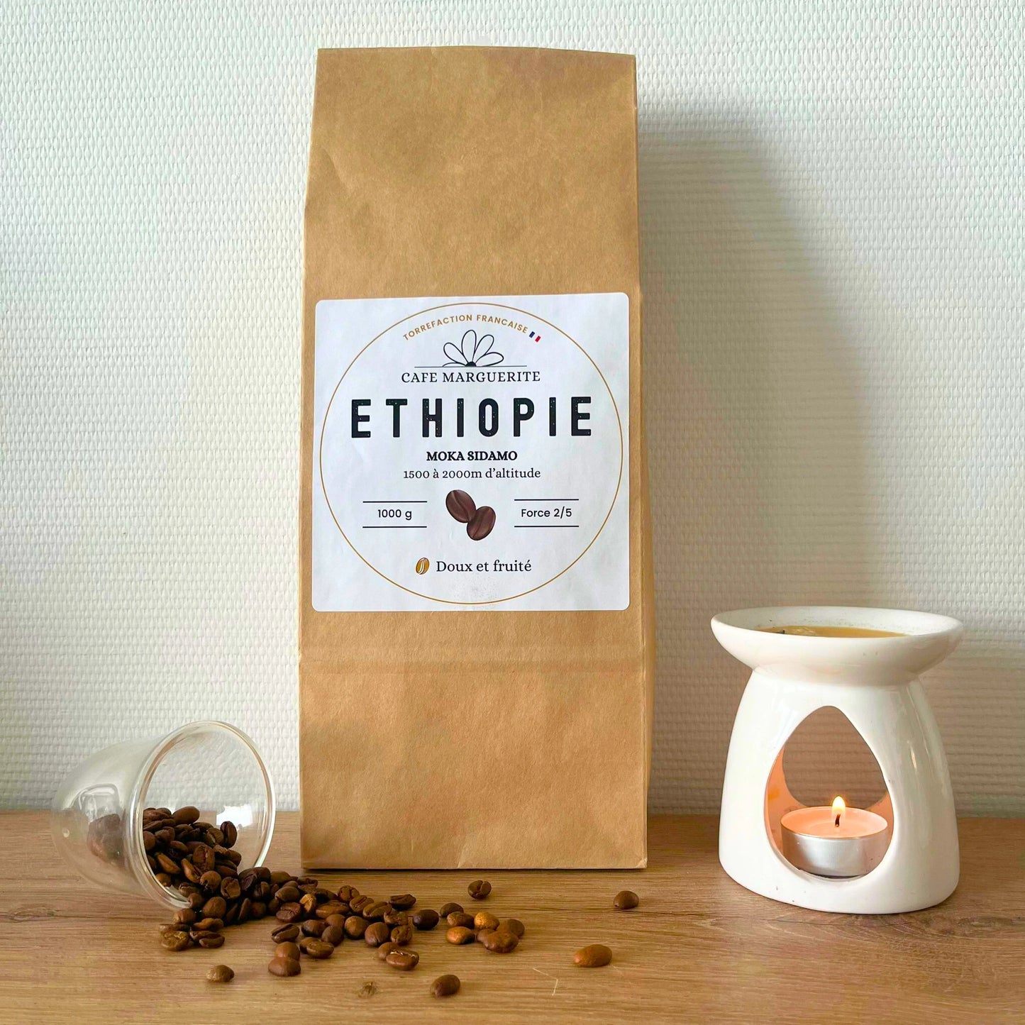 Café Éthiopie Moka Sidamo – Torréfié en France